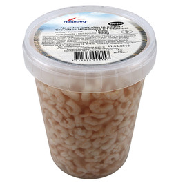 Noordse garnalen in opgiet